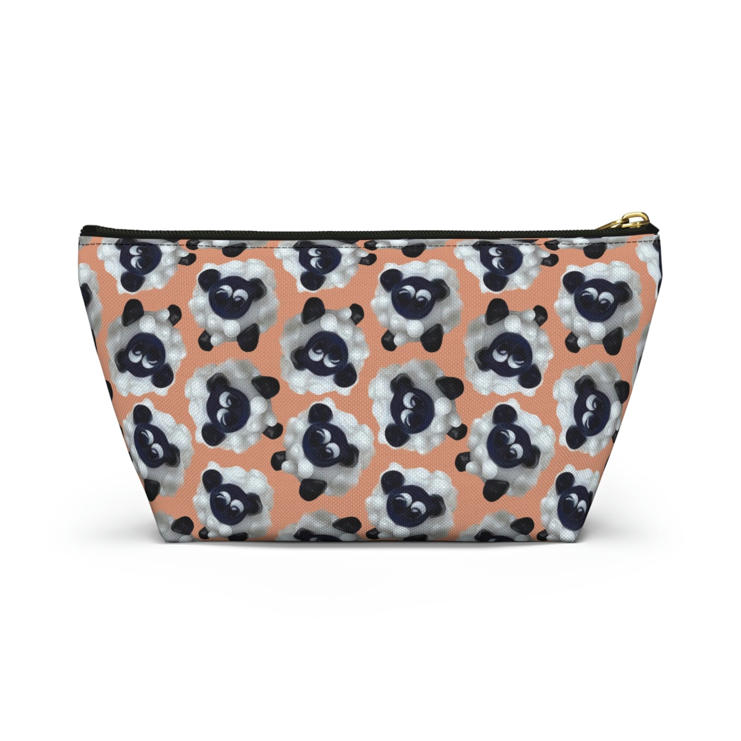 Accessory Pouch Sheep with Apricot Background