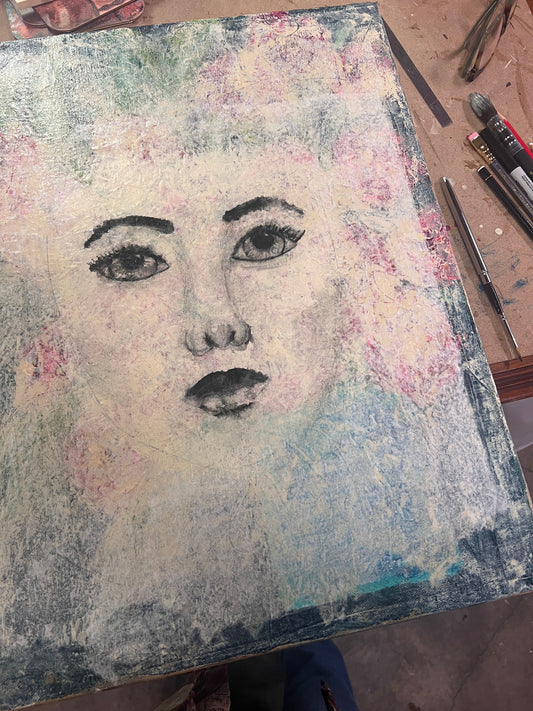 When a Floral Became Alice: The Story Behind an Intuitive Portrait