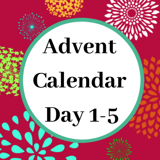 The Inaugural Advent Calendar Day 1 - 5