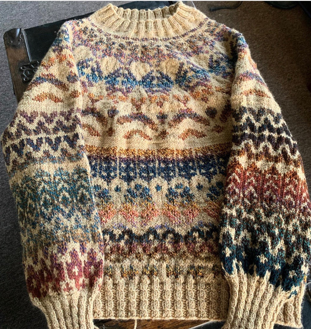 Another Sweater Off the Needles!