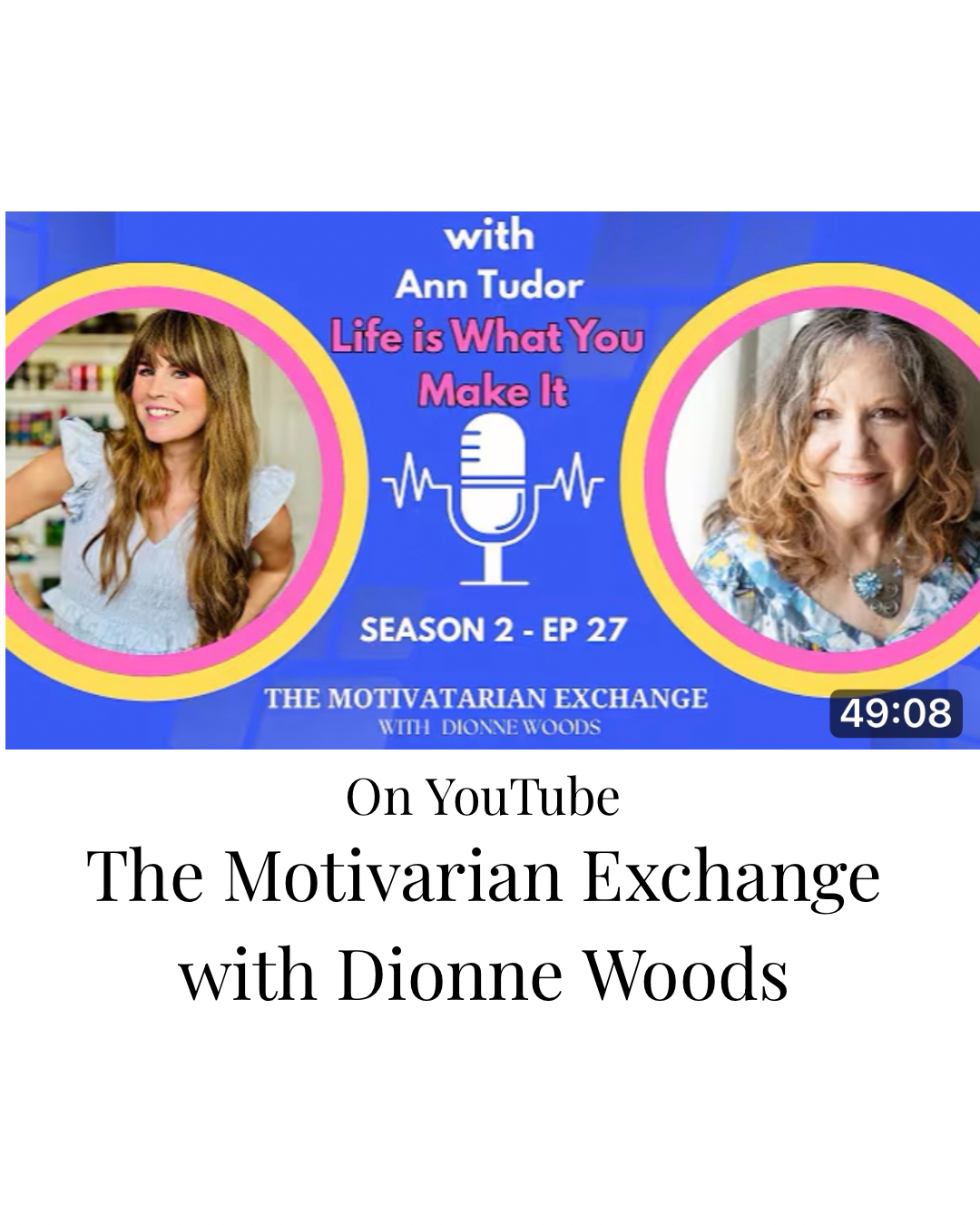 Interview with Dionne Woods on the Motivarian Exchange