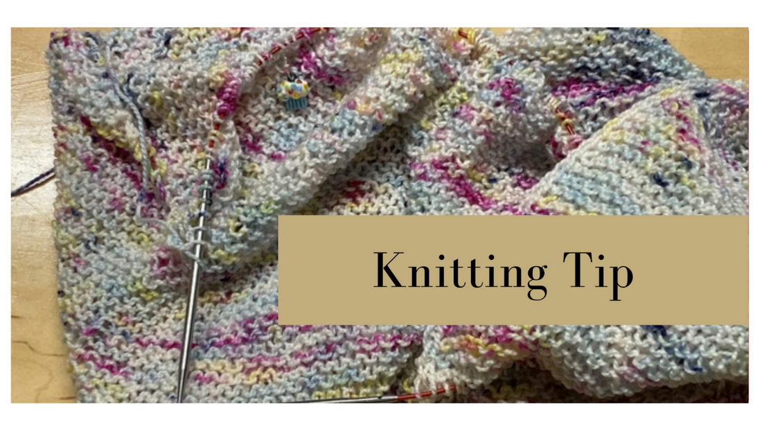 Knitting Tip -- Keeping track of Stitches