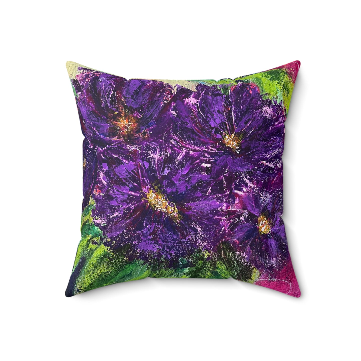 Square Pillow - Wild Amethyst