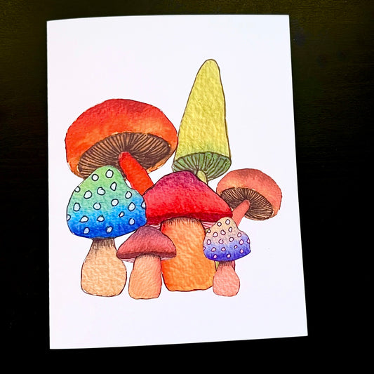 Notecard - Mushroom