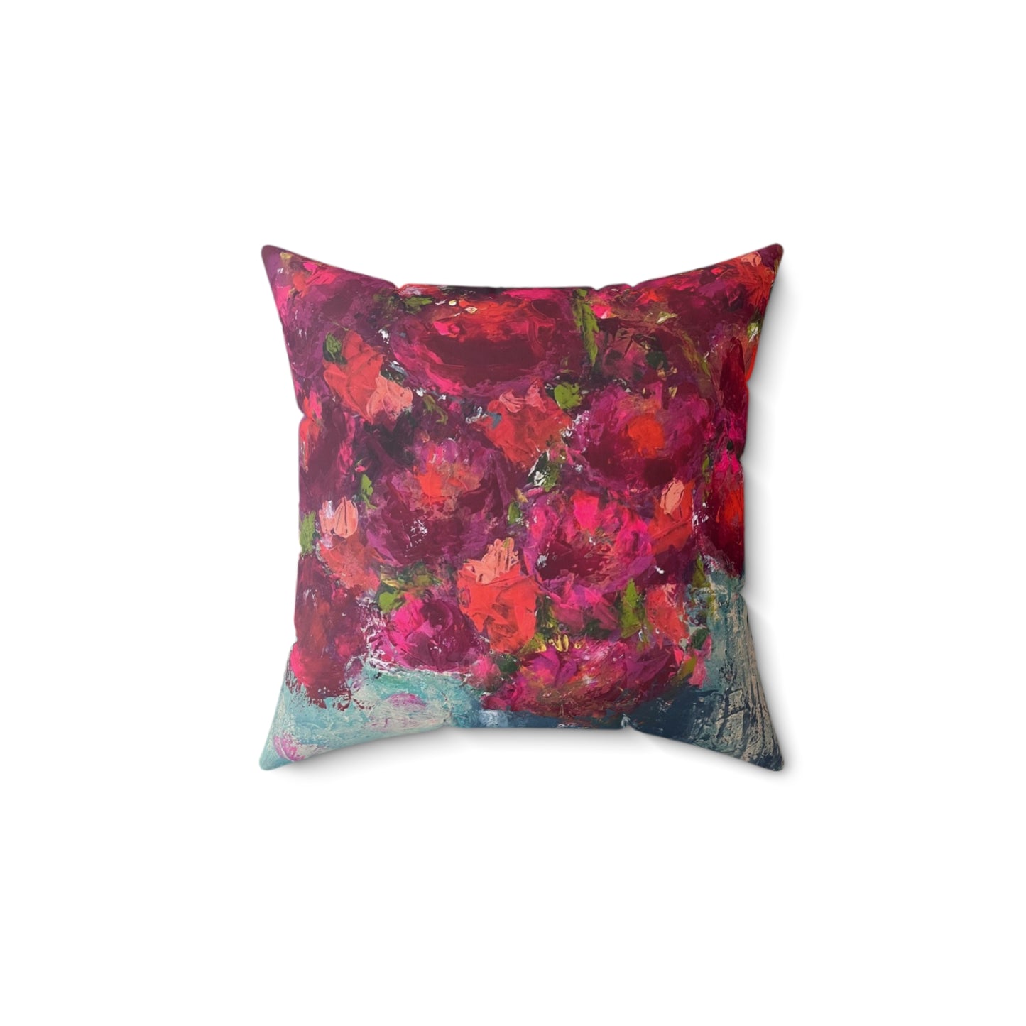 Square Pillow - Gathering Roses
