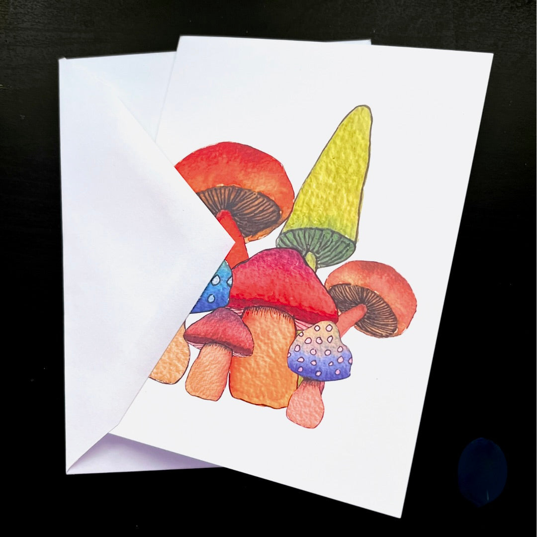 Notecard - Mushroom