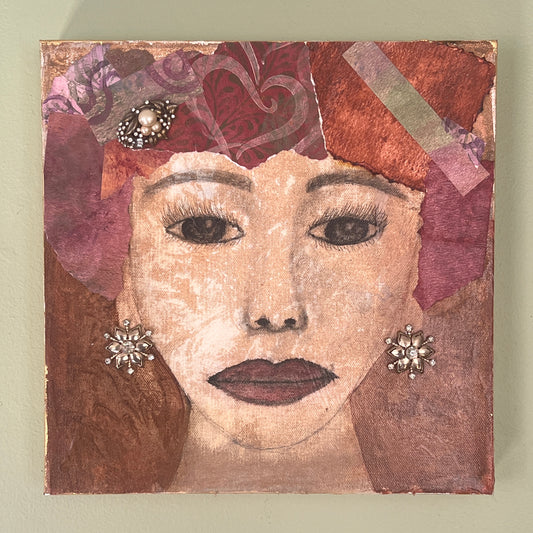 Maude- Original Mixed Media Painting