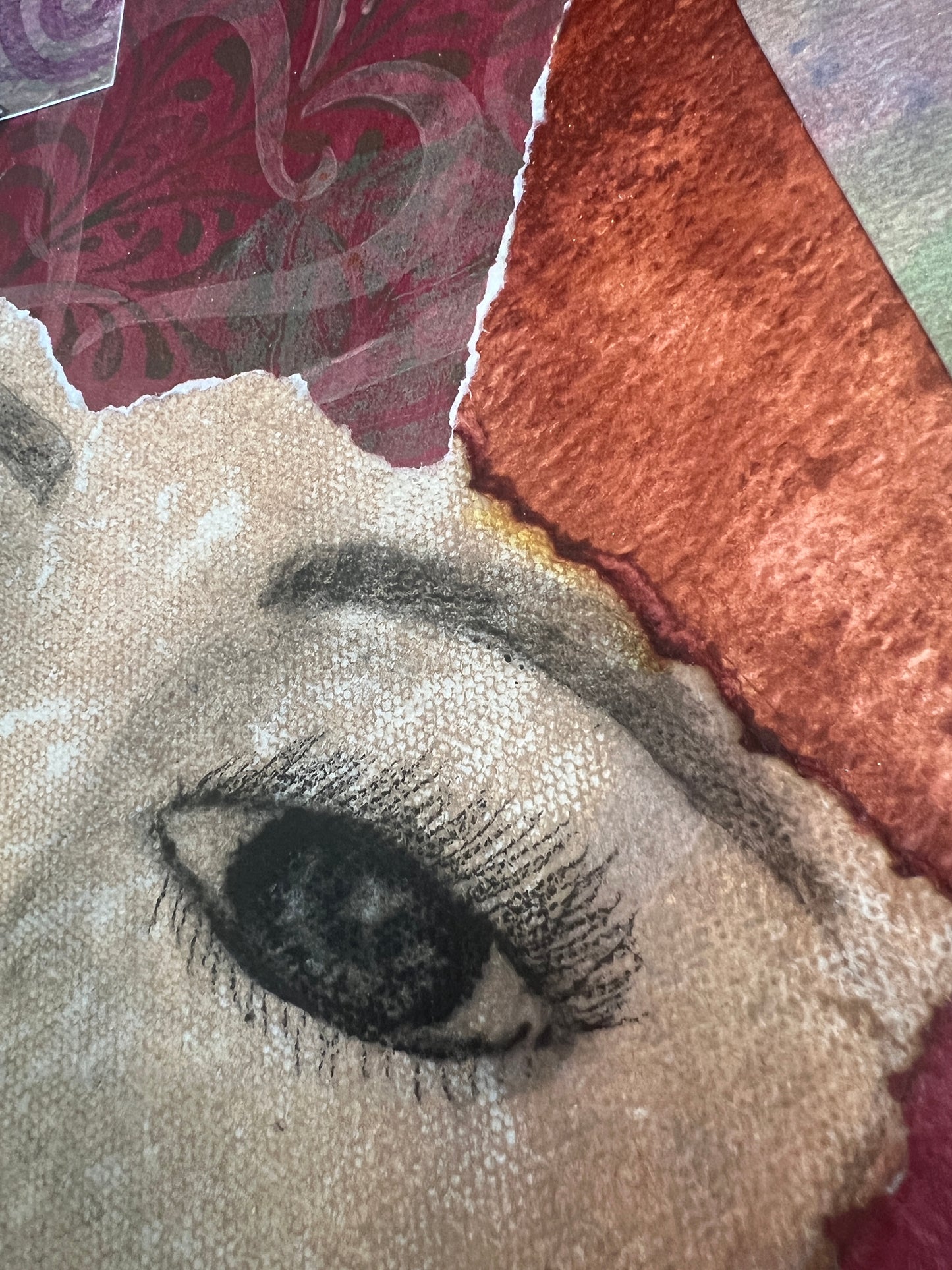 Maude- Original Mixed Media Painting