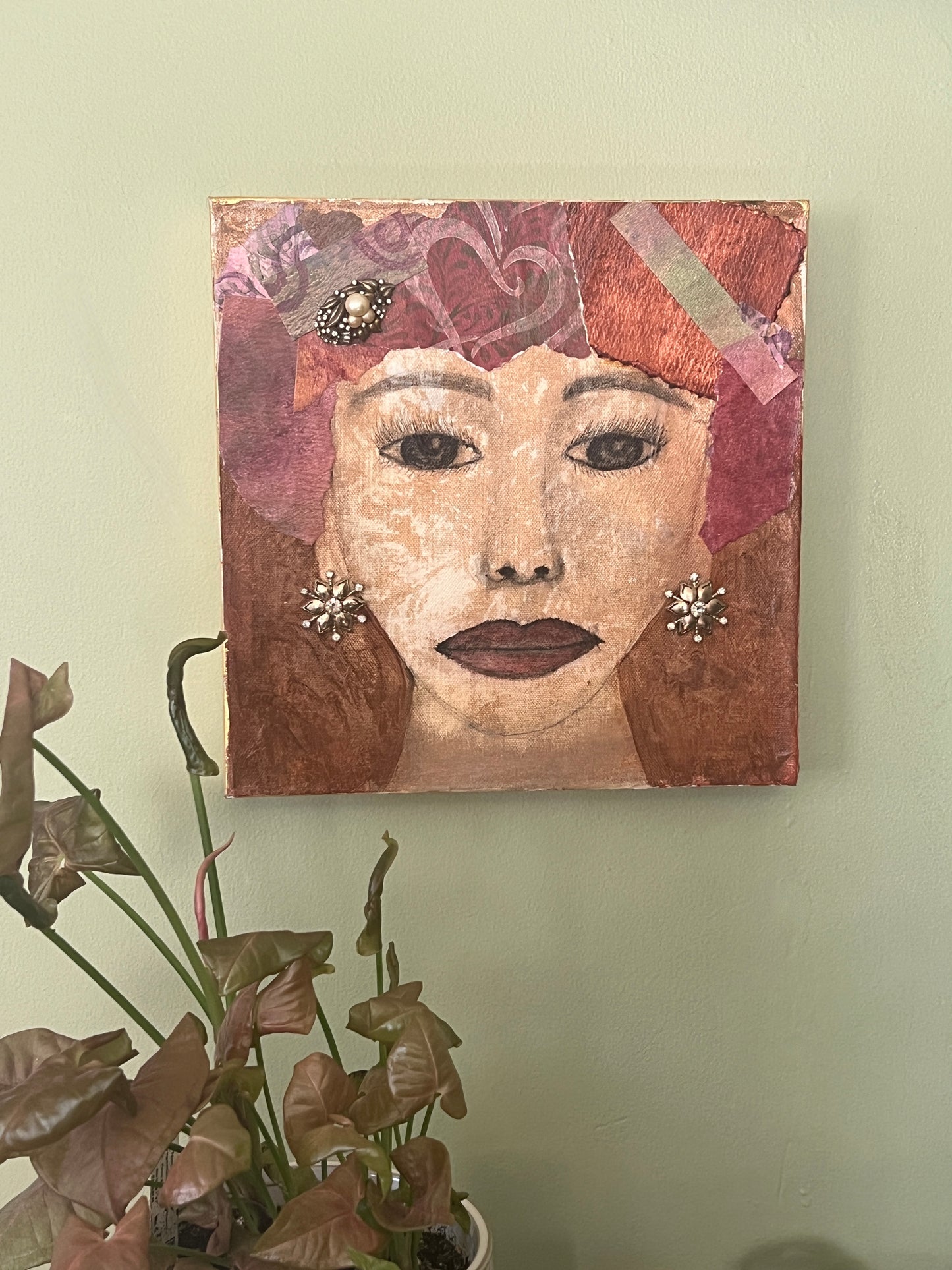 Maude- Original Mixed Media Painting