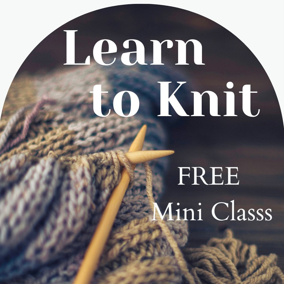 Learn to Knit Free Mini Course