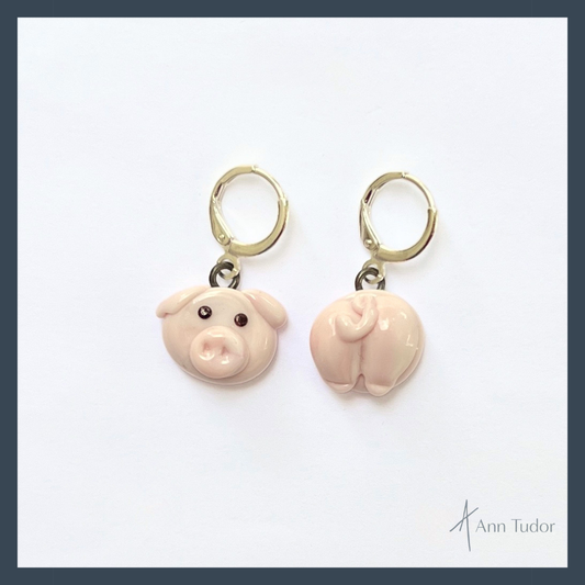 Stitch Markers - Piggy - Both Ends