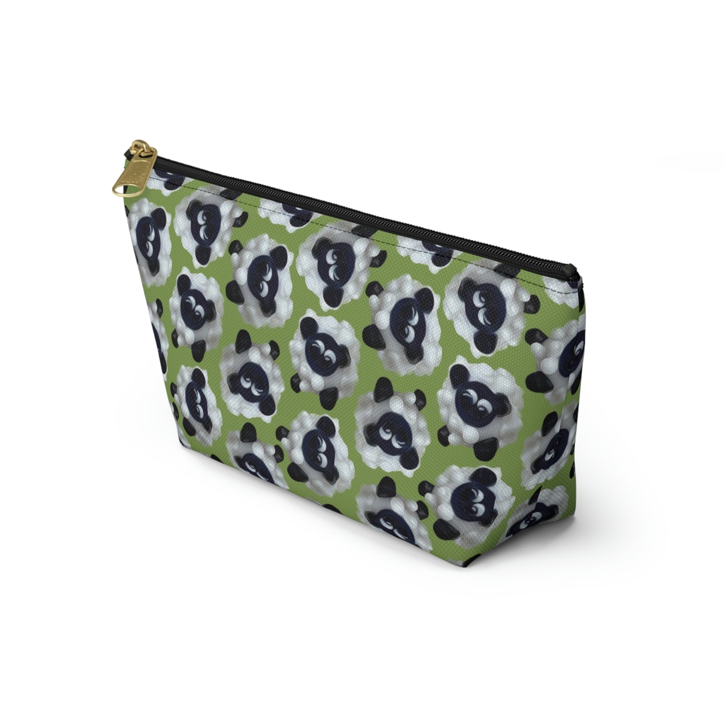 Accessory Pouch Sheep with Green Background
