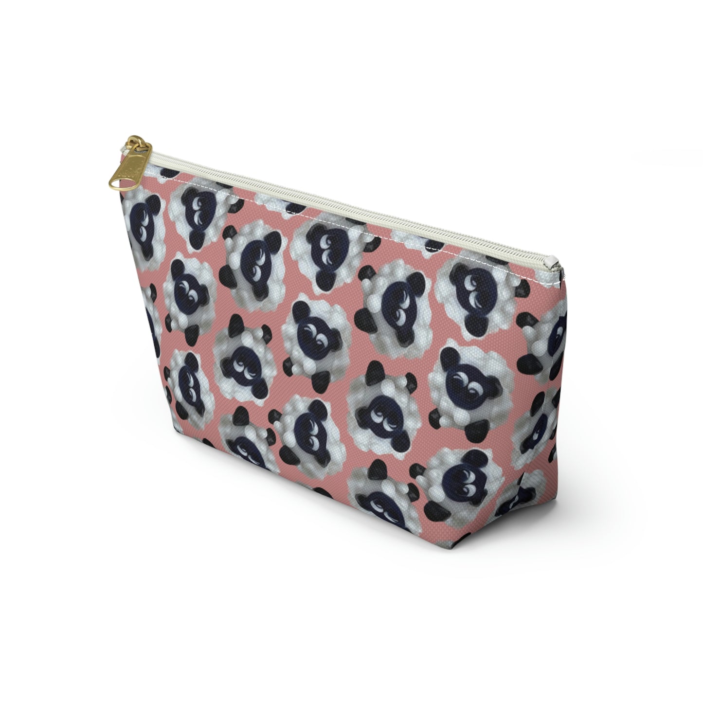 Accessory Pouch Sheep with Pink Background