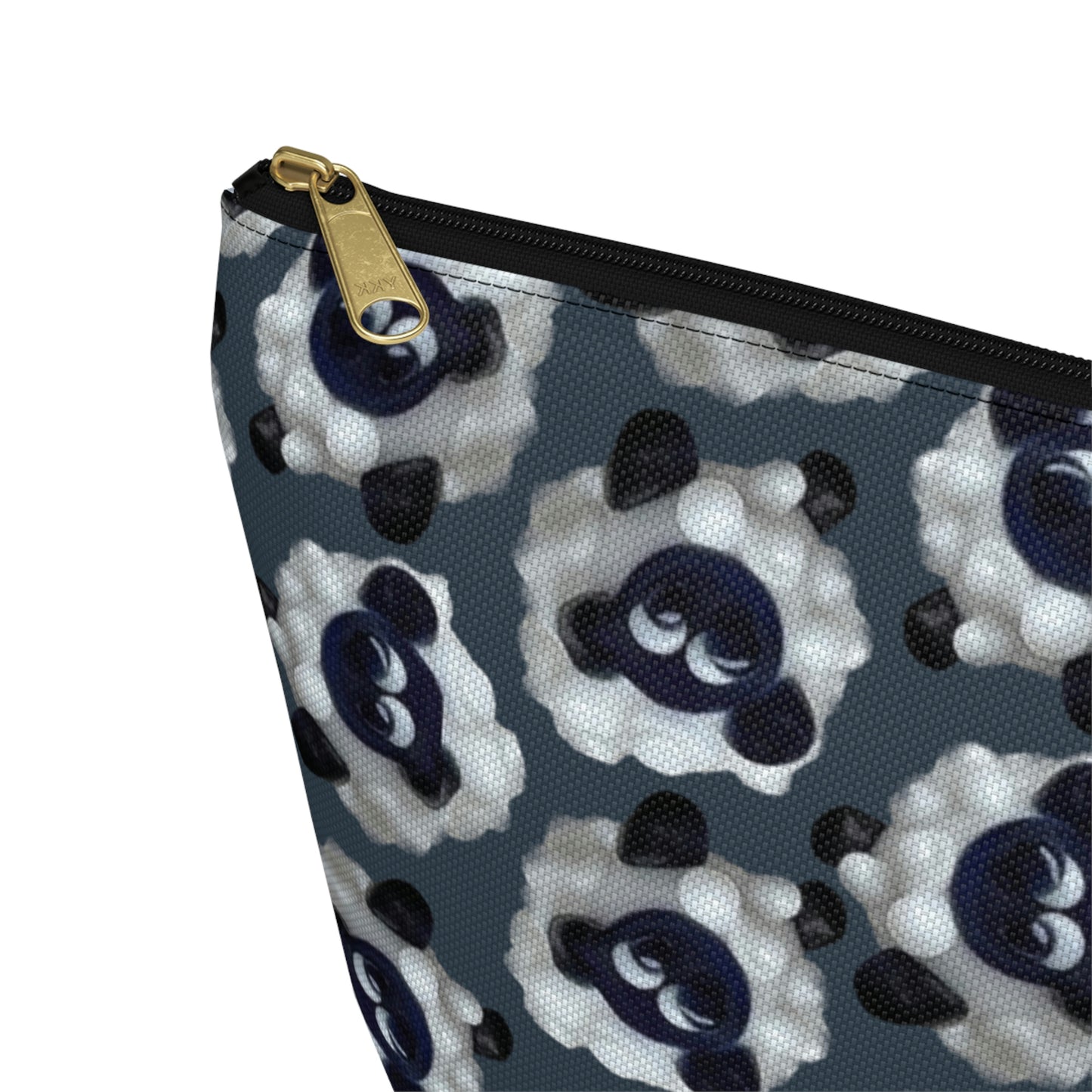 Accessory Pouch Sheep with Dark Blue Gray Background