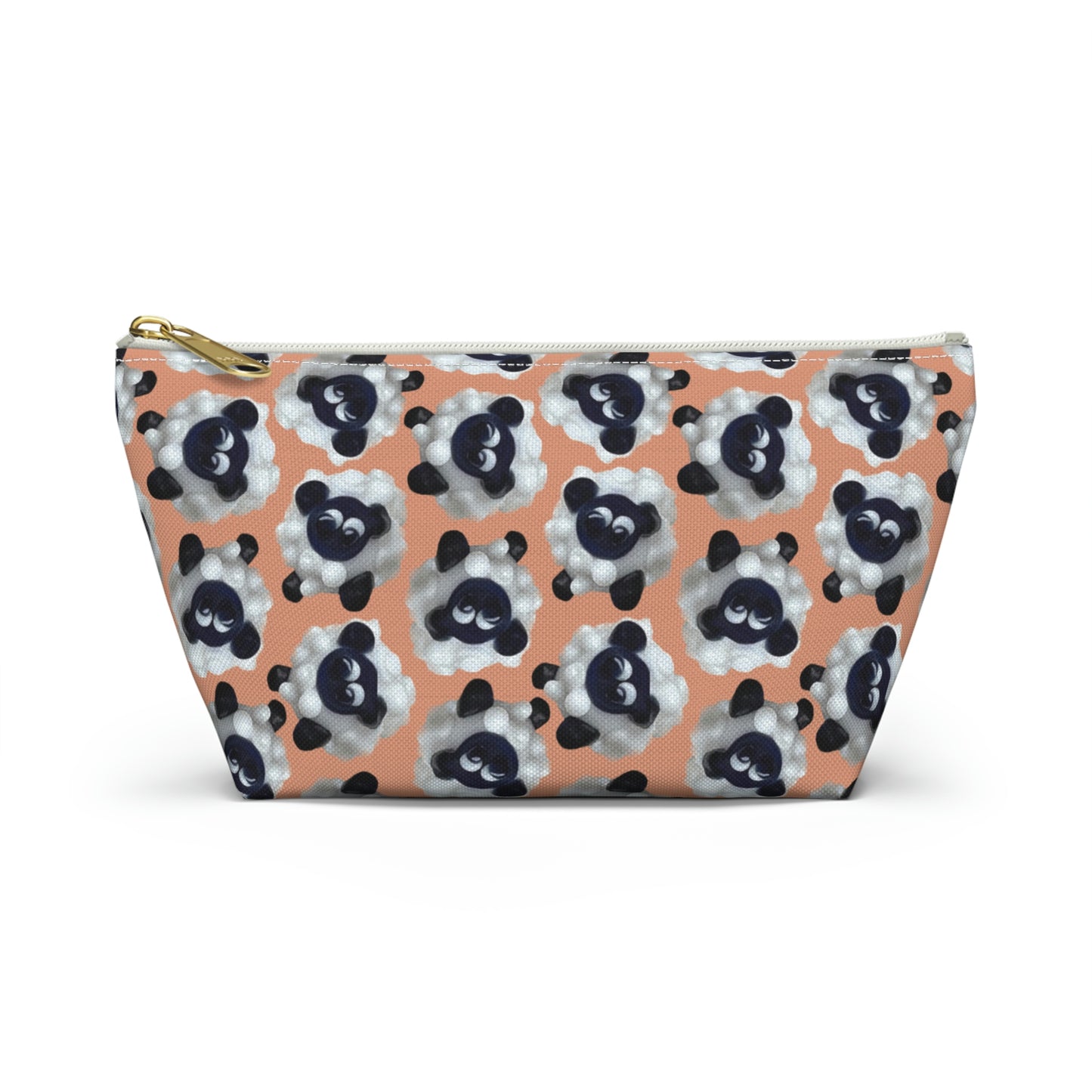 Accessory Pouch Sheep with Apricot Background