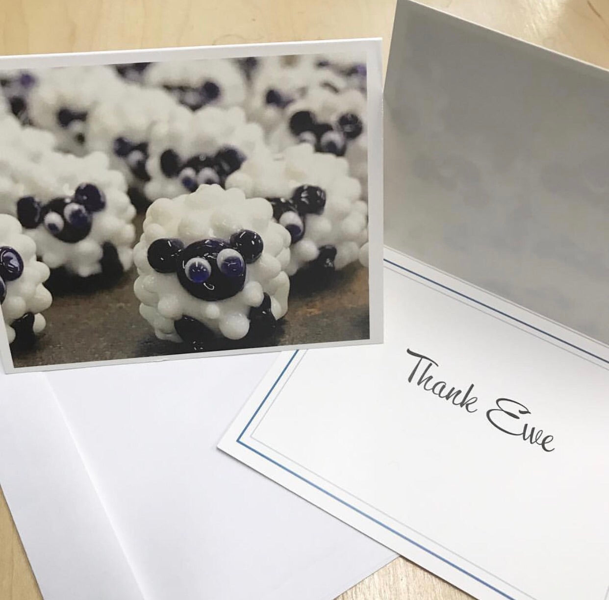 Sheep Thank You Card - Thank Ewe
